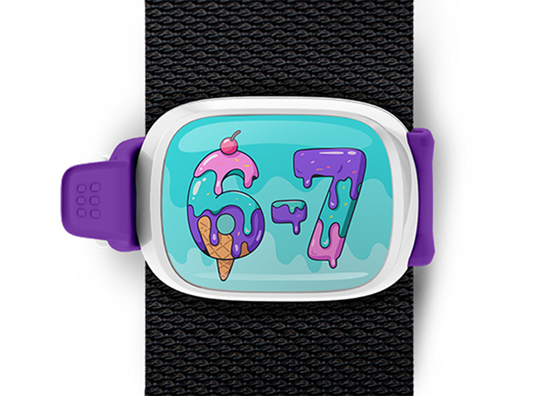 6 7 bag tag Stwrap mounted on backpack strap