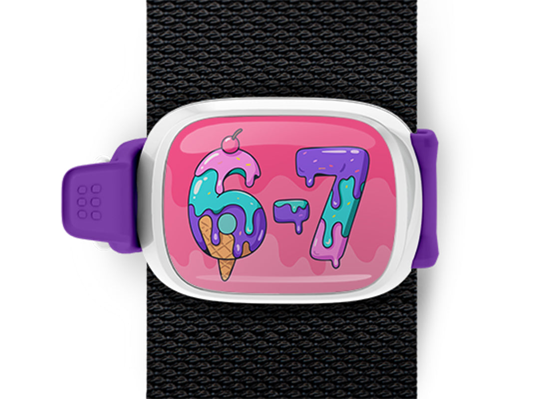 6 7 bag tag Stwrap mounted on backpack strap