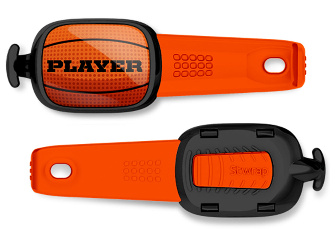Basketball Player Bag Tag Stwrap