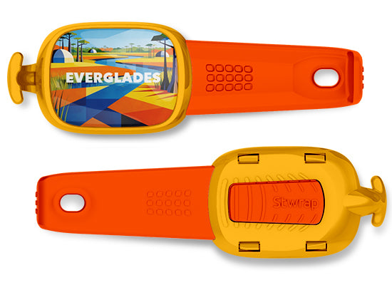 Everglades National Park Stwrap bag tag front and back view