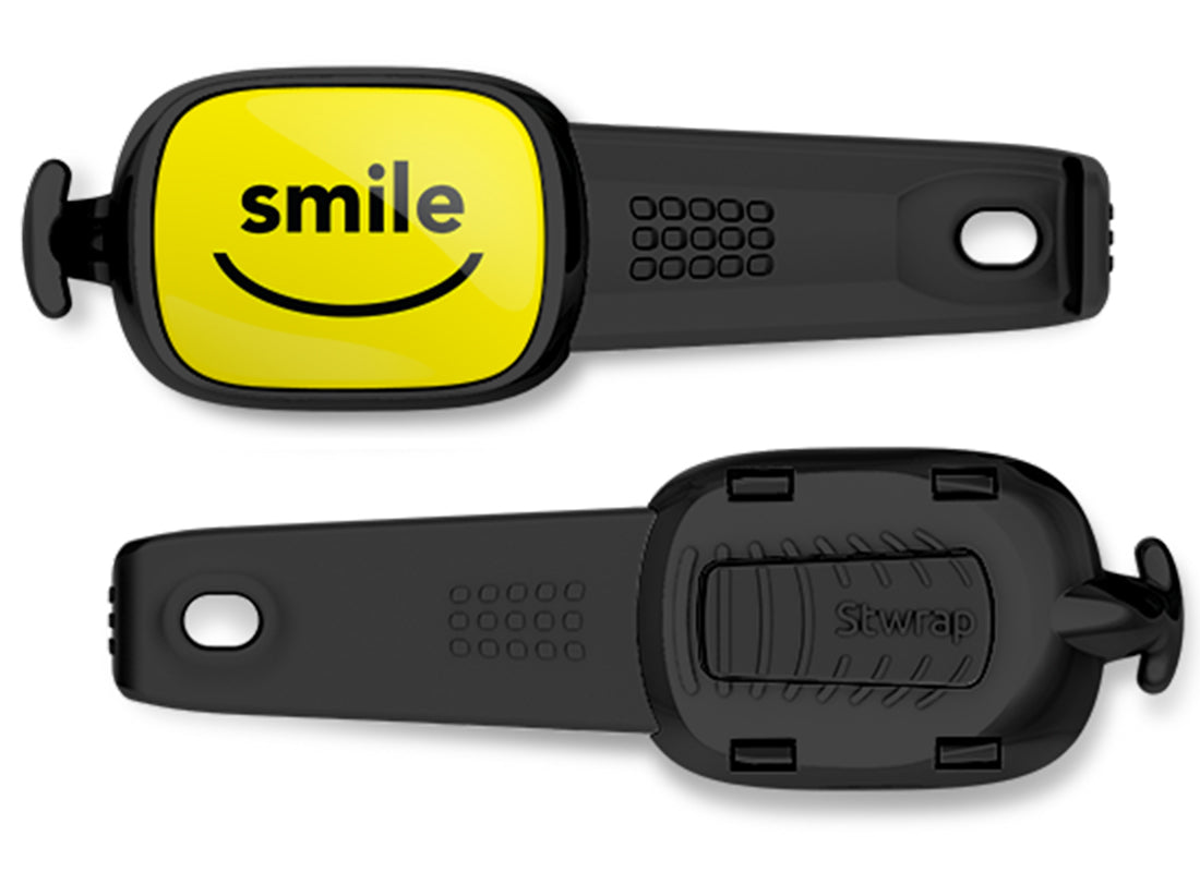 Smile Bag Tag Stwrap