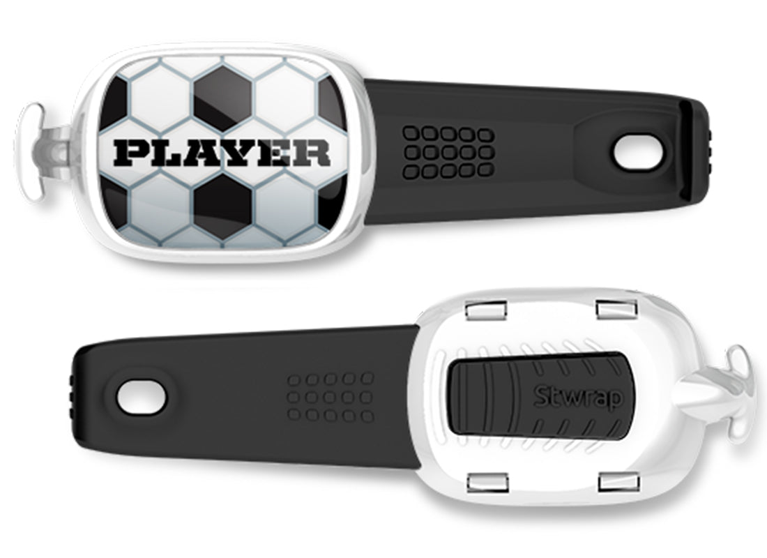 Soccer Player Bag Tag Stwrap