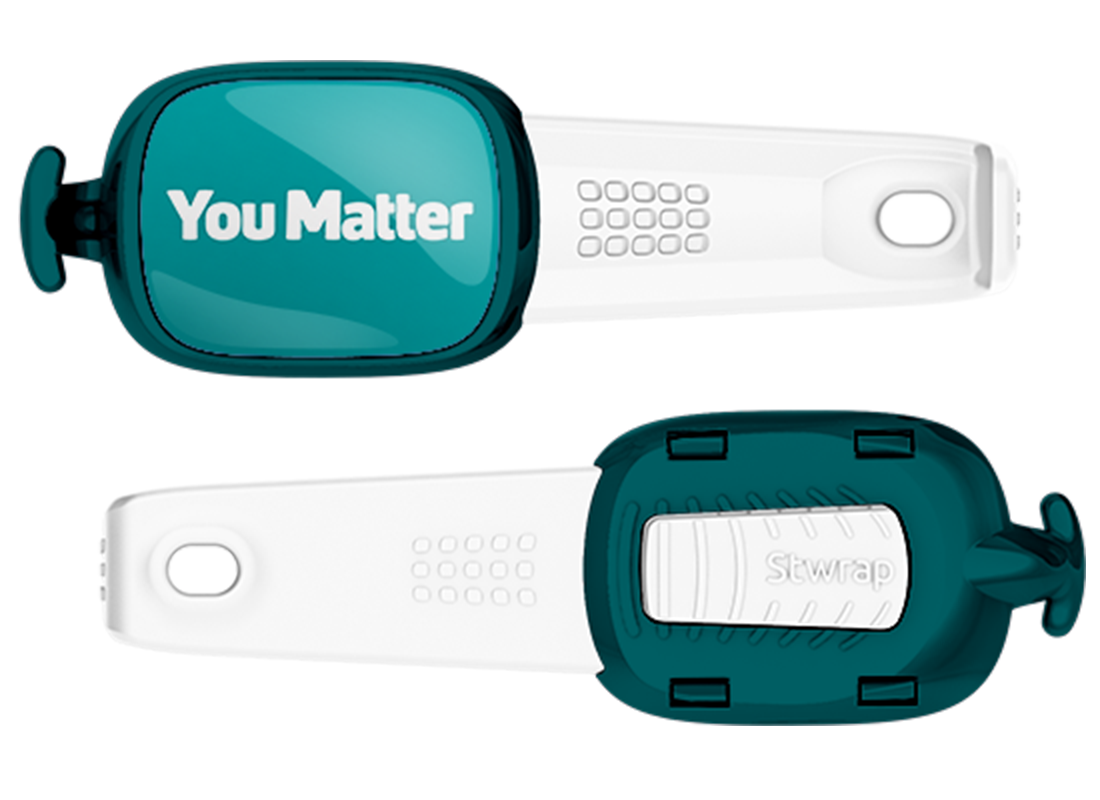STWRAP you matter front and back view