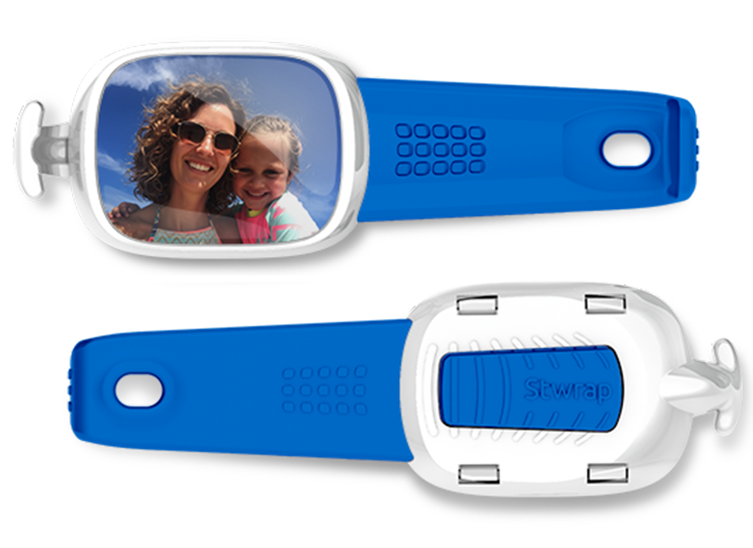 Family Keepsake Stwrap - Personalized Photo Bag Tag