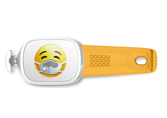 Mask Emoji <br> Stwrap Bag Tag