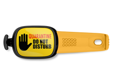 Quarantine Do Not Disturb <br> Stwrap Bag Tag