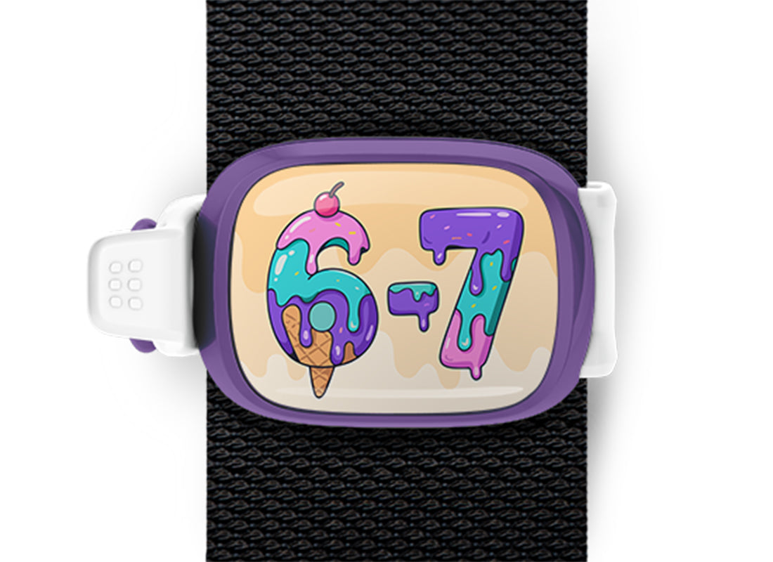 6 7 bag tag Stwrap mounted on backpack strap