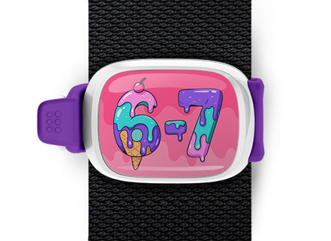 6 7 bag tag Stwrap mounted on backpack strap