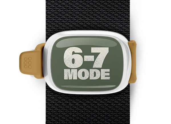 6 7 bag tag Stwrap mounted on backpack strap