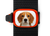 Beagle Stwrap Bag Tag