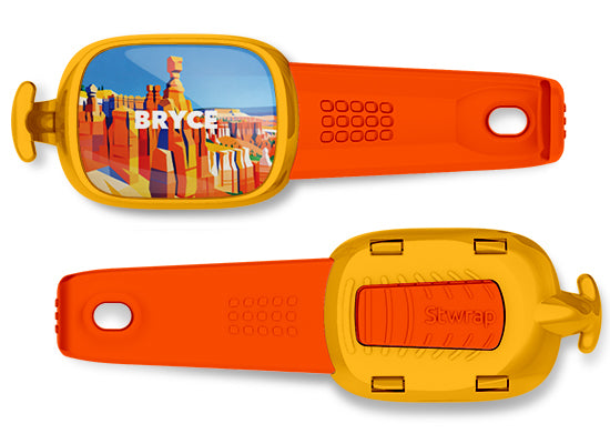 Bryce Canyon National Park Stwrap bag tag front and back view