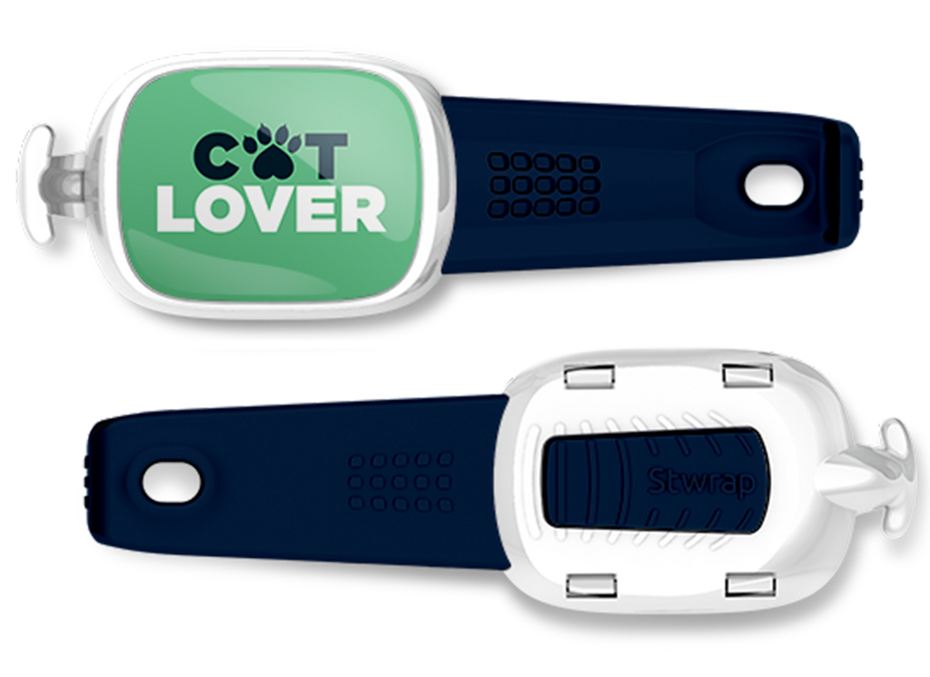Cat Lover Stwrap Bag Tag