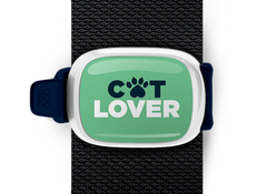 Cat Lover Stwrap Bag Tag