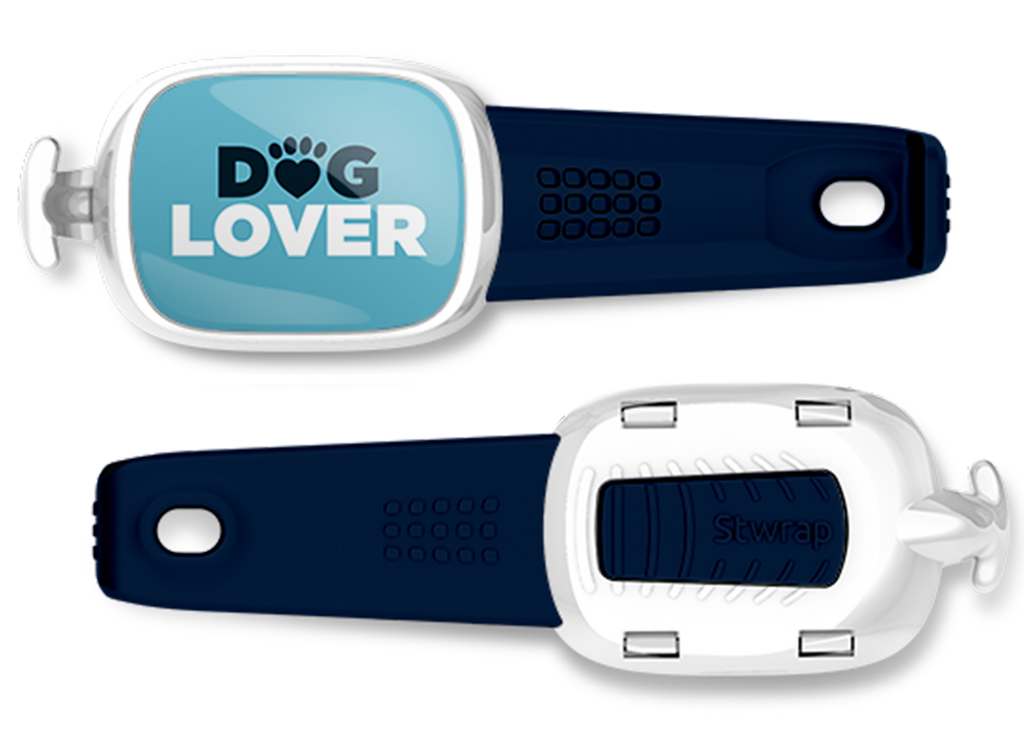 Dog Lover Stwrap Bag Tag