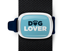 Dog Lover Stwrap Bag Tag