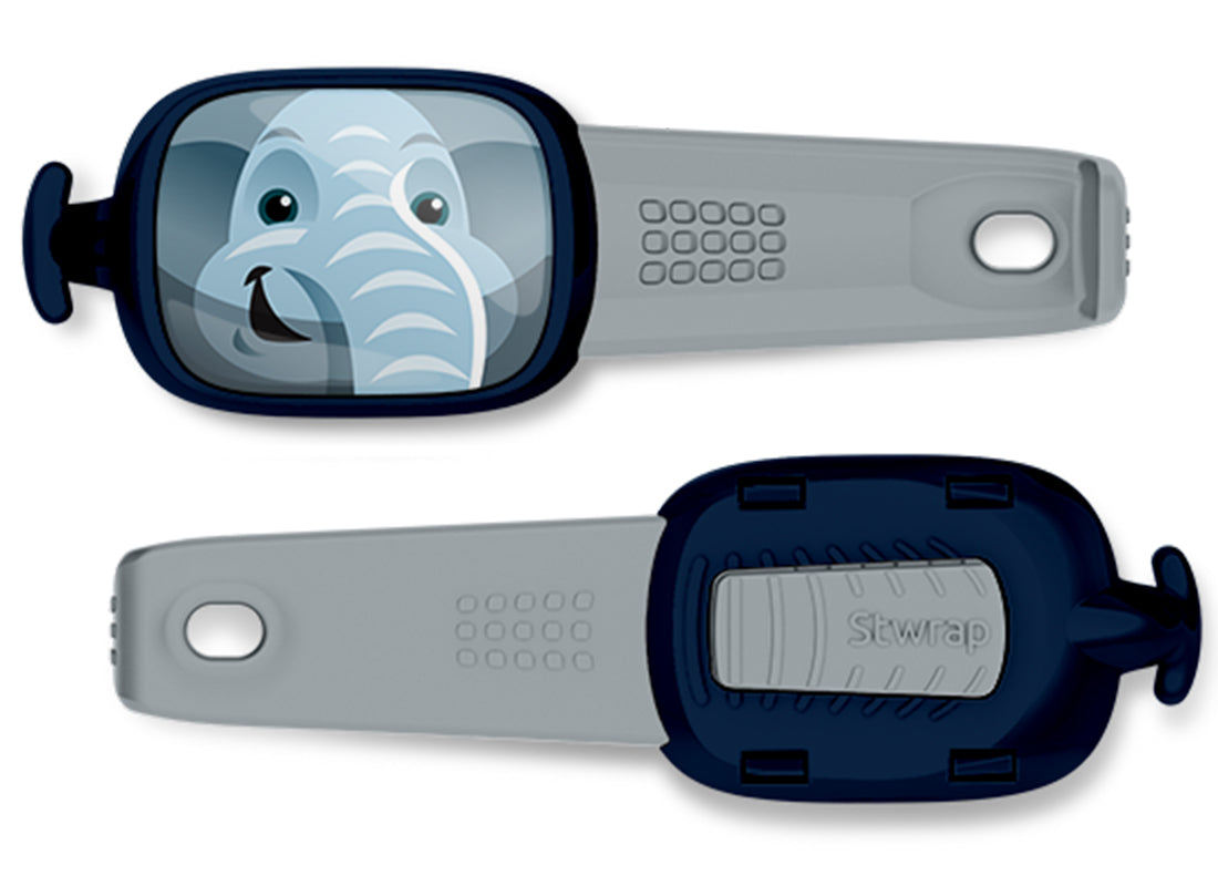 Elephant Bag Tag Stwrap