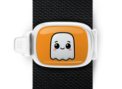 Ghost Stwrap Bag Tag
