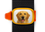 Golden Retriever Stwrap Bag Tag