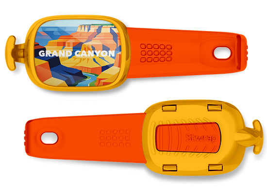 Grand Canyon National Park Stwrap bag tag front and back view