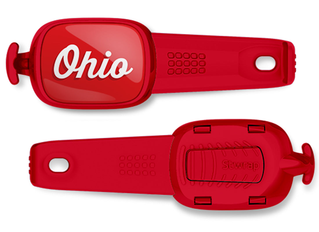 Script Ohio Bag Tag Stwrap