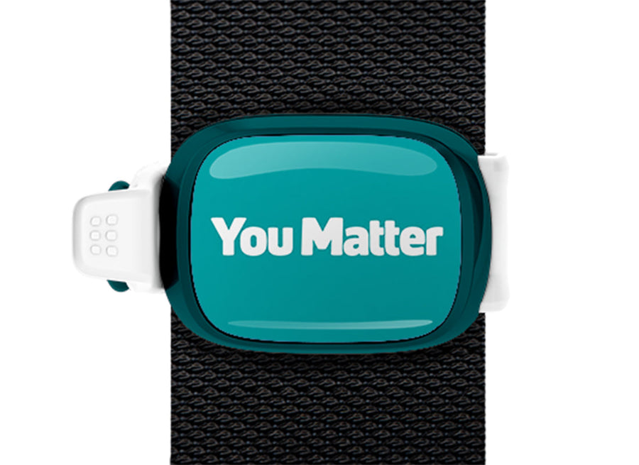 STWRAP you matter mounted on strap
