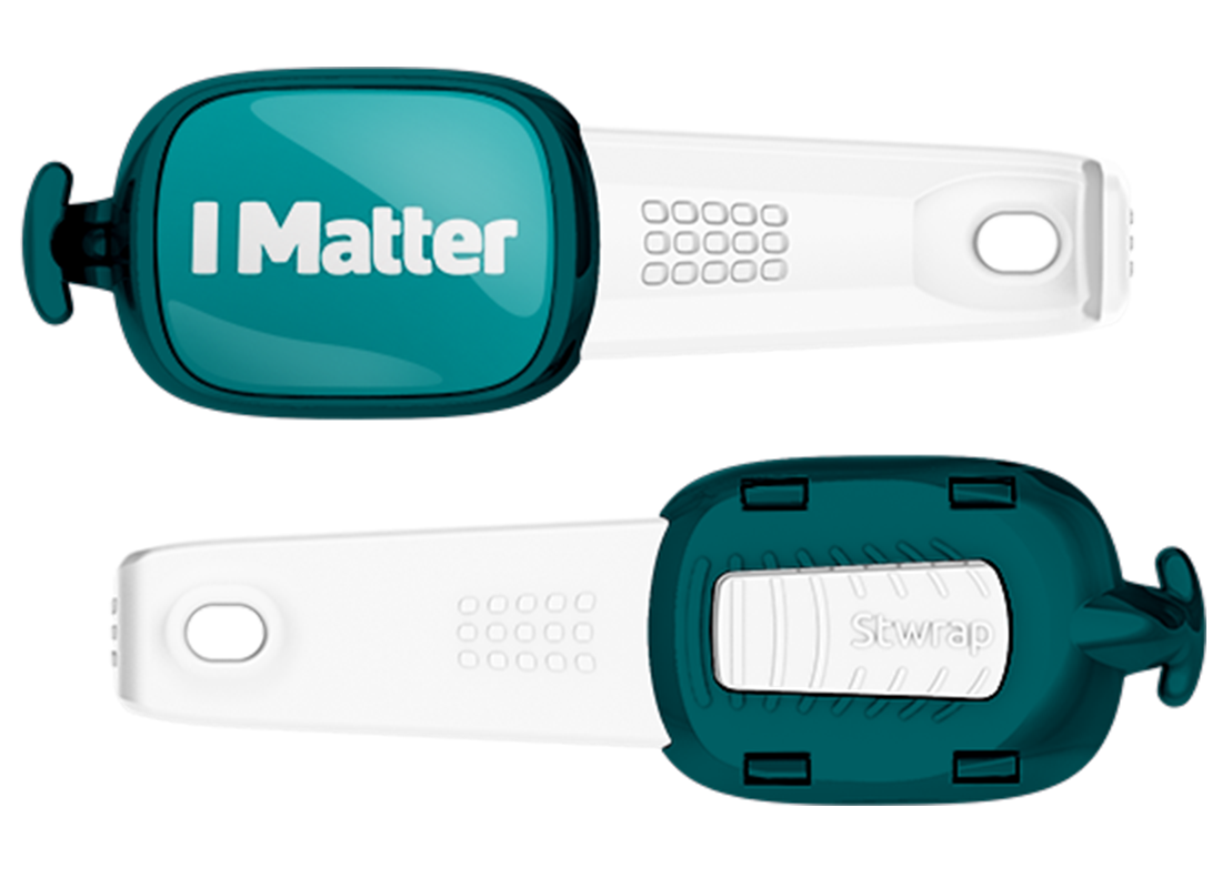 STWRAP i matter front and back view