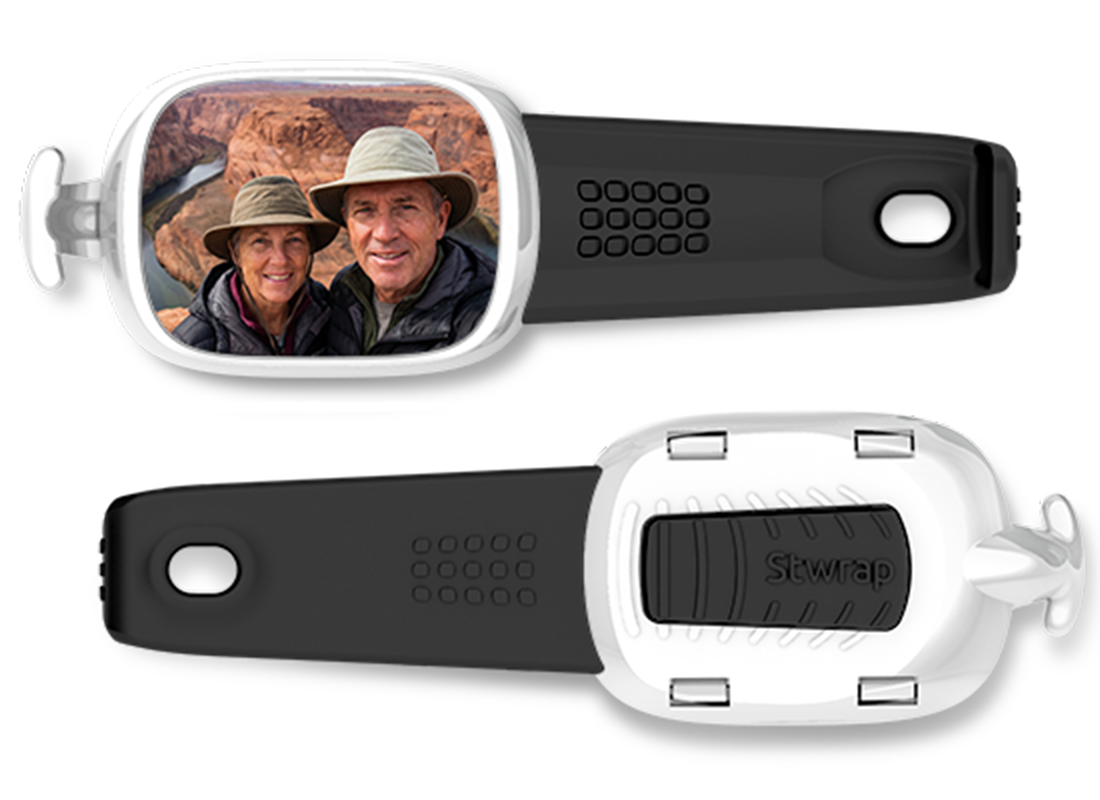 Travel Keepsake Stwrap - Personalized Photo Bag Tag