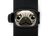 pugsy the pug bag tag stwrap for backpacks and luggage mounted on strap