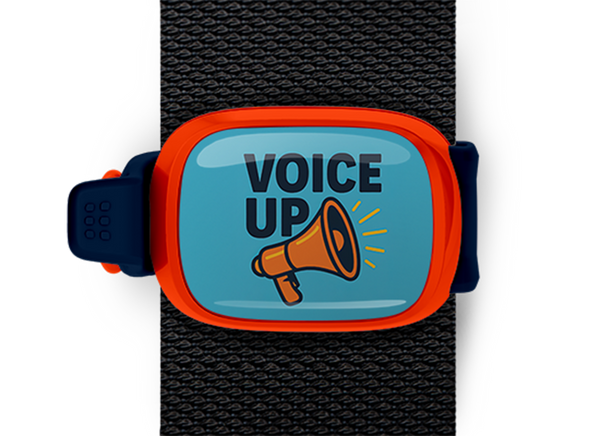 Voice Up Stwrap Bag Tag