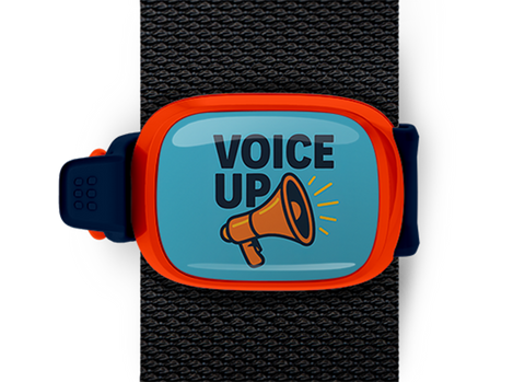 Voice Up Stwrap Bag Tag