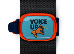 Voice Up Stwrap Bag Tag