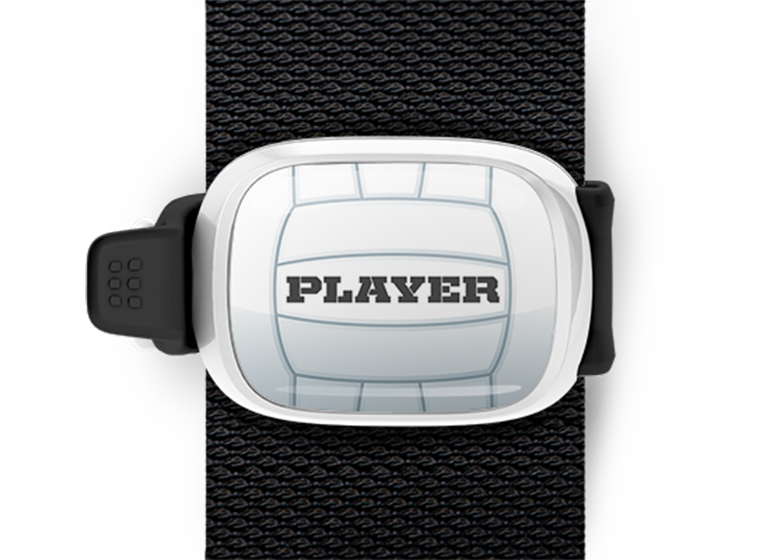 Volleyball Player Bag Tag Stwrap