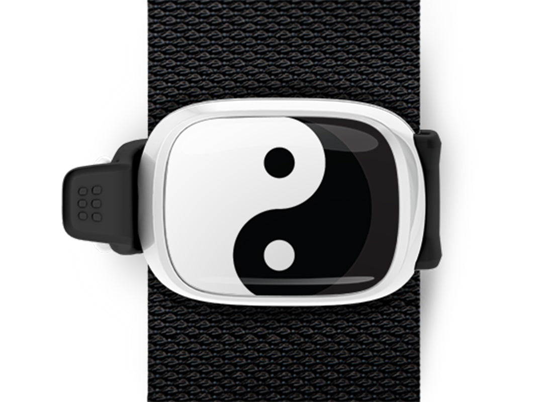 Yin Yang Bag Tag Stwrap