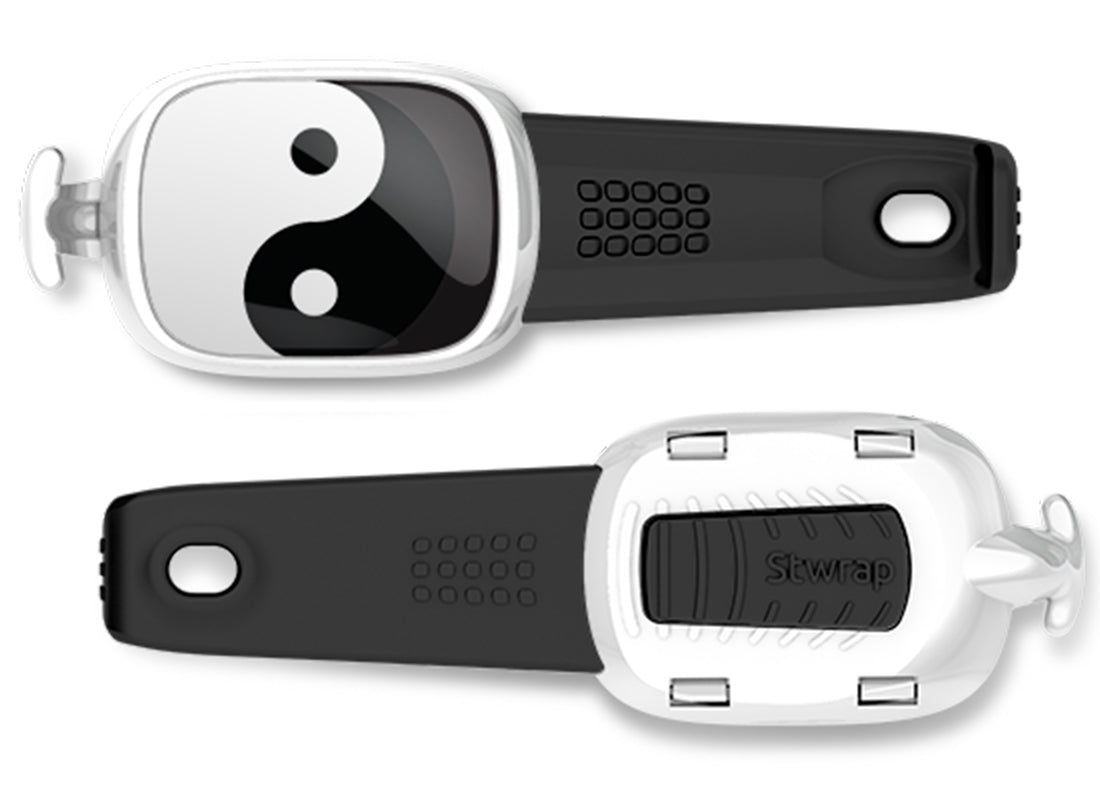 Yin Yang Bag Tag Stwrap
