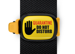 Quarantine Do Not Disturb <br> Stwrap Bag Tag