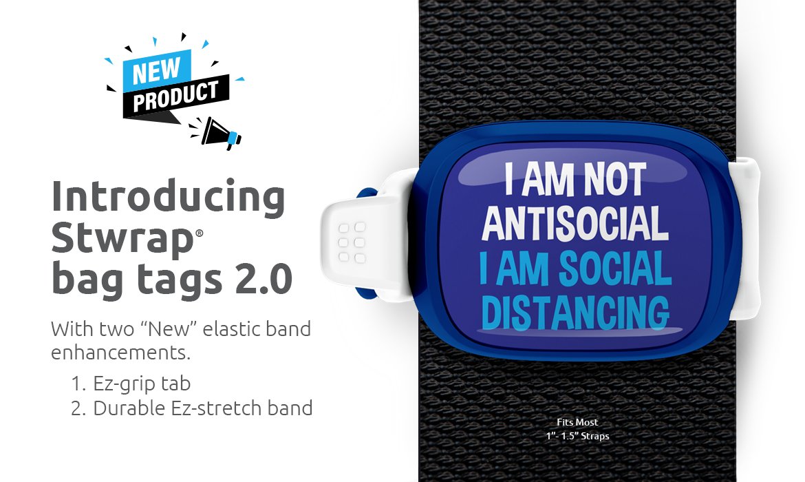 New Stwrap Bag Tag 2.0